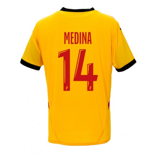 Fotbalové Dres RC Lens Facundo Medina #14 Domácí 2024-25 Krátký Rukáv